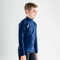 Rashvest Long Sleeve Boys, Youth, Kids - navy blue front