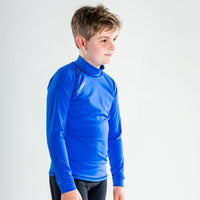 Rashvest Long Sleeve Boys, Youth, Kids - Royal Blue side