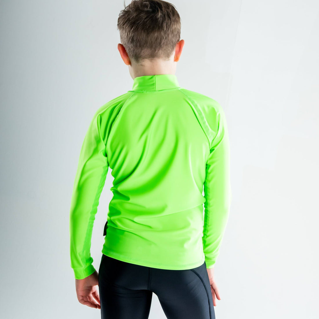 Rashvest Long Sleeve Boys, Youth, Kids - green back