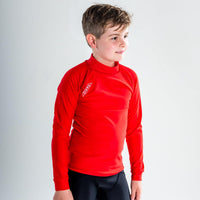 Rashvest Long Sleeve Boys, Youth, Kids - red side