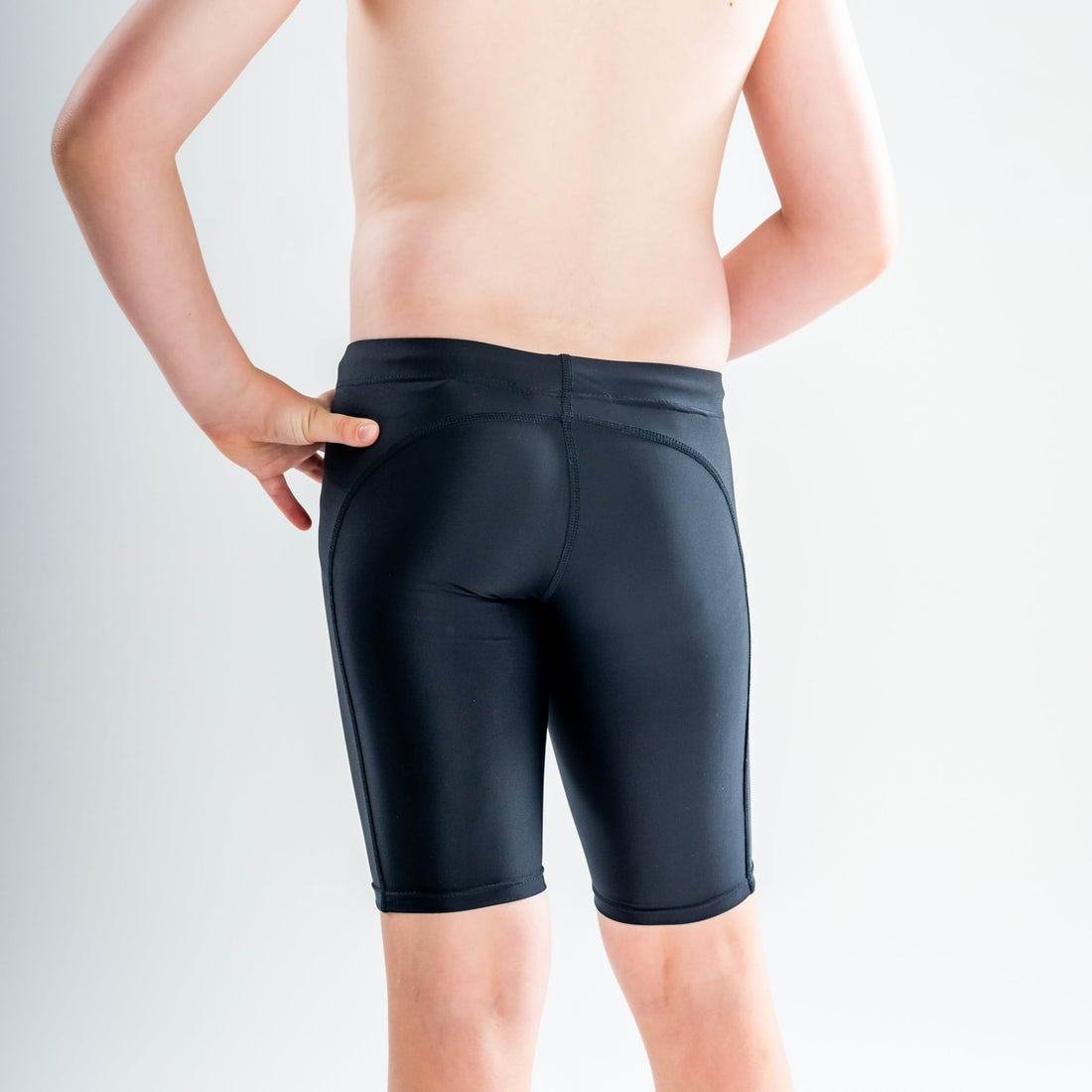 Swim Shorts Jammers - Boys Youth black back