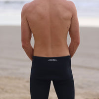 Wetsuit shorts, Pants, 2mm, Mens, Adult - back shot at the beach