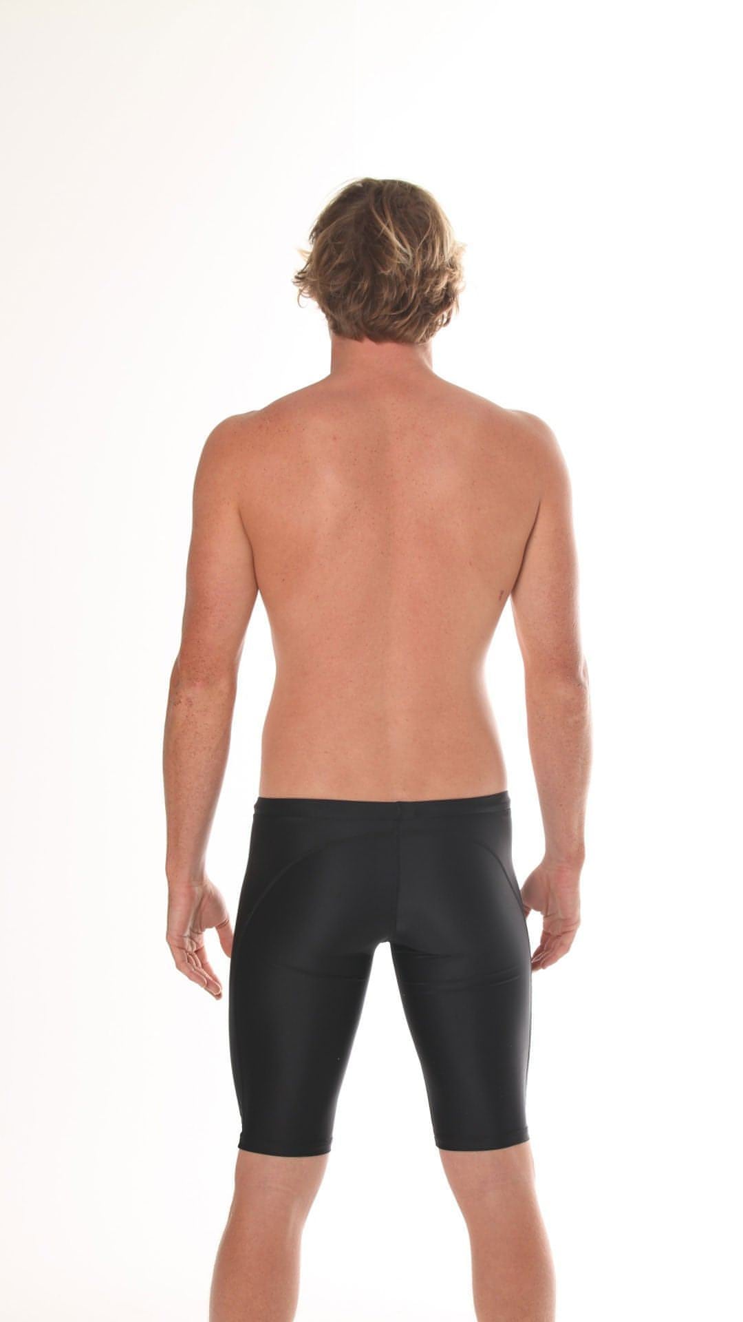 Swim Shorts Jammers - Mens black back