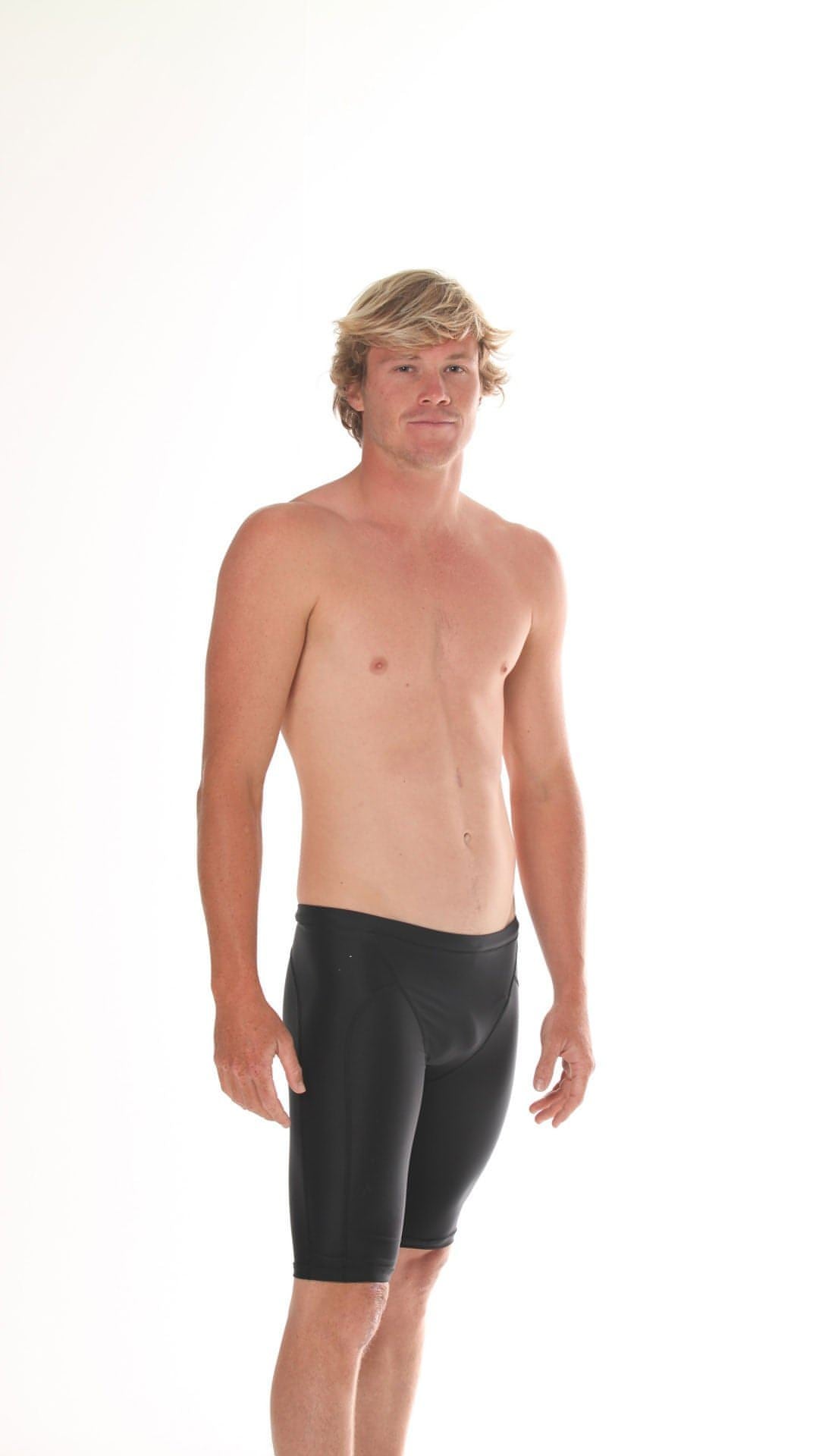 Swim Shorts Jammers - Mens black front