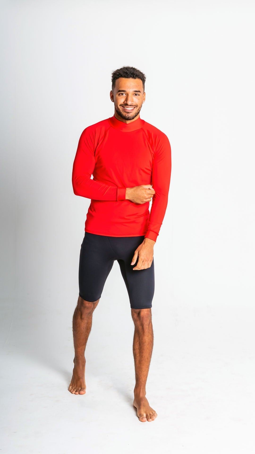 Rashvest Long Sleeve Mens adult - red active