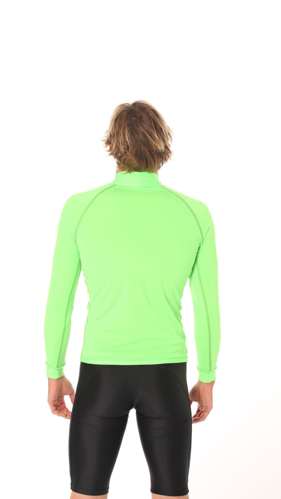 Rashvest Long Sleeve Mens adult - green back