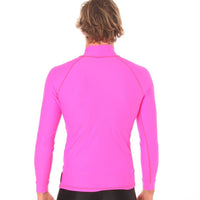 Rashvest Long Sleeve Mens adult - pink back