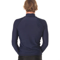 Rashvest Long Sleeve Mens adult - navy blue back