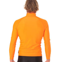 Rashvest Long Sleeve Mens adult - orange back