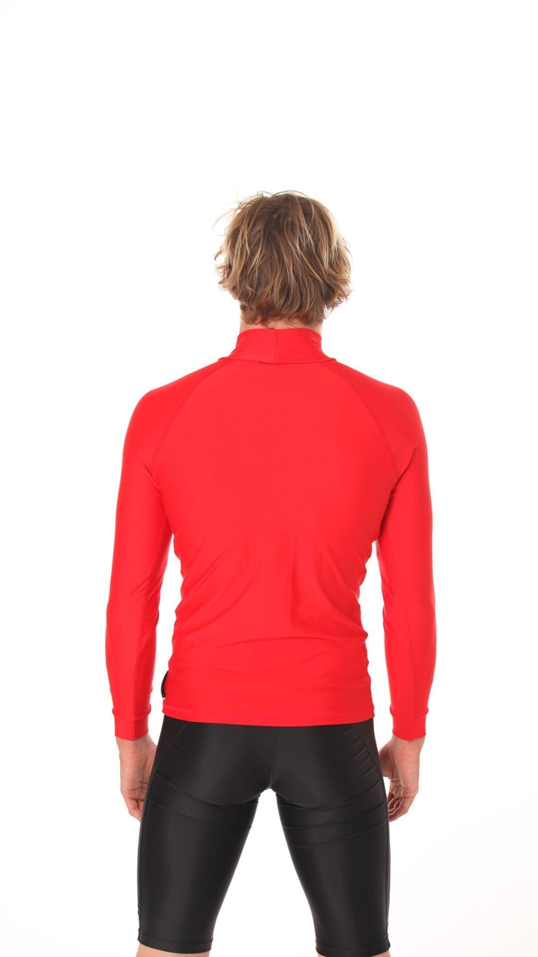 Rashvest Long Sleeve Mens adult - red back
