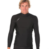 Rashvest Long Sleeve Mens adult - black front