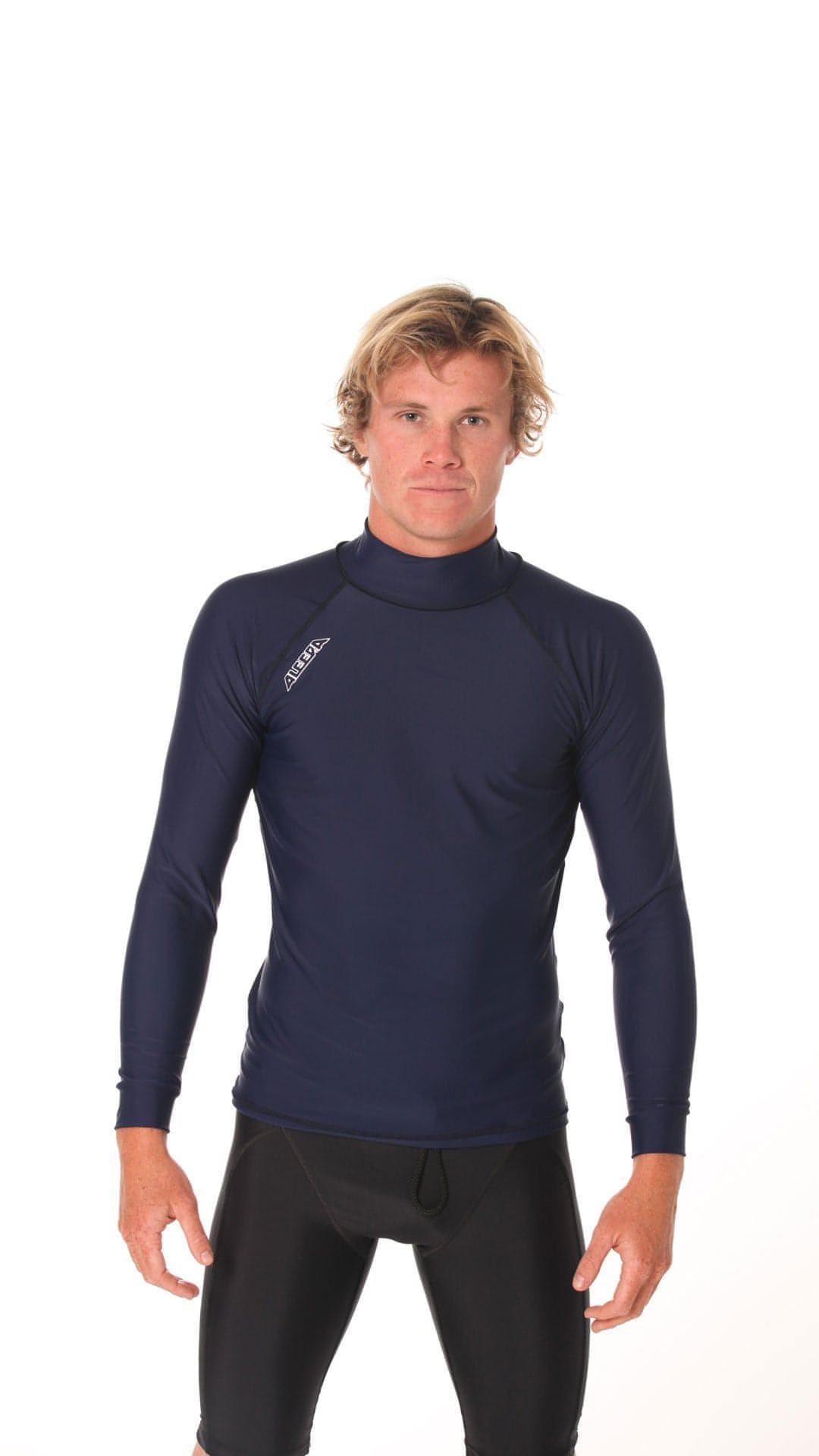 Rashvest Long Sleeve Mens adult - navy blue front