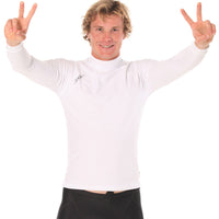 Rashvest Long Sleeve Mens adult - white front