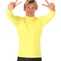 Rashvest Long Sleeve Mens adult - yellow front