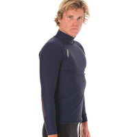 Rashvest Long Sleeve Mens adult - navy blue side