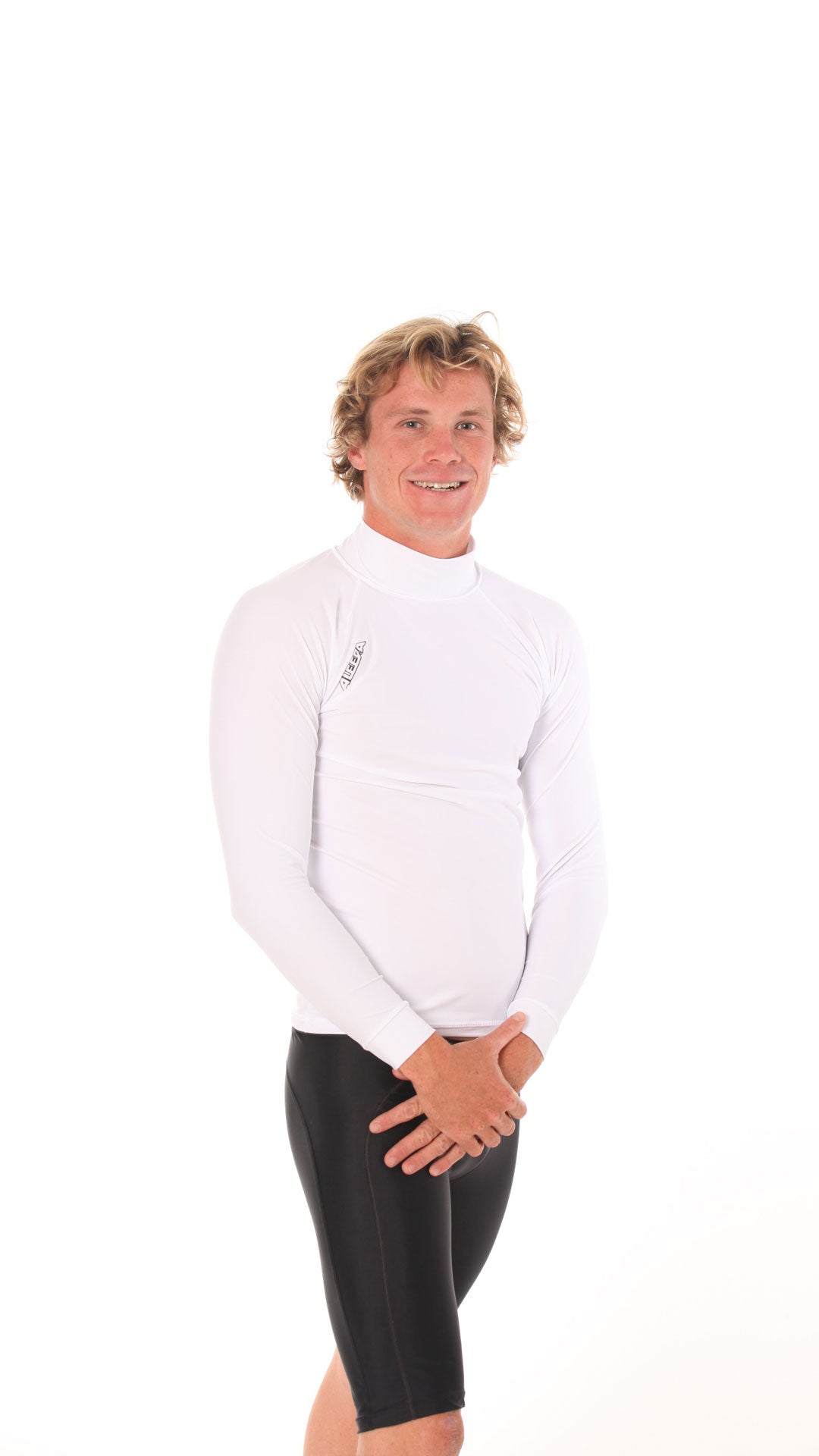 Rashvest Long Sleeve Mens adult - white side