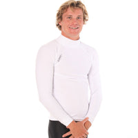 Rashvest Long Sleeve Mens adult - white side