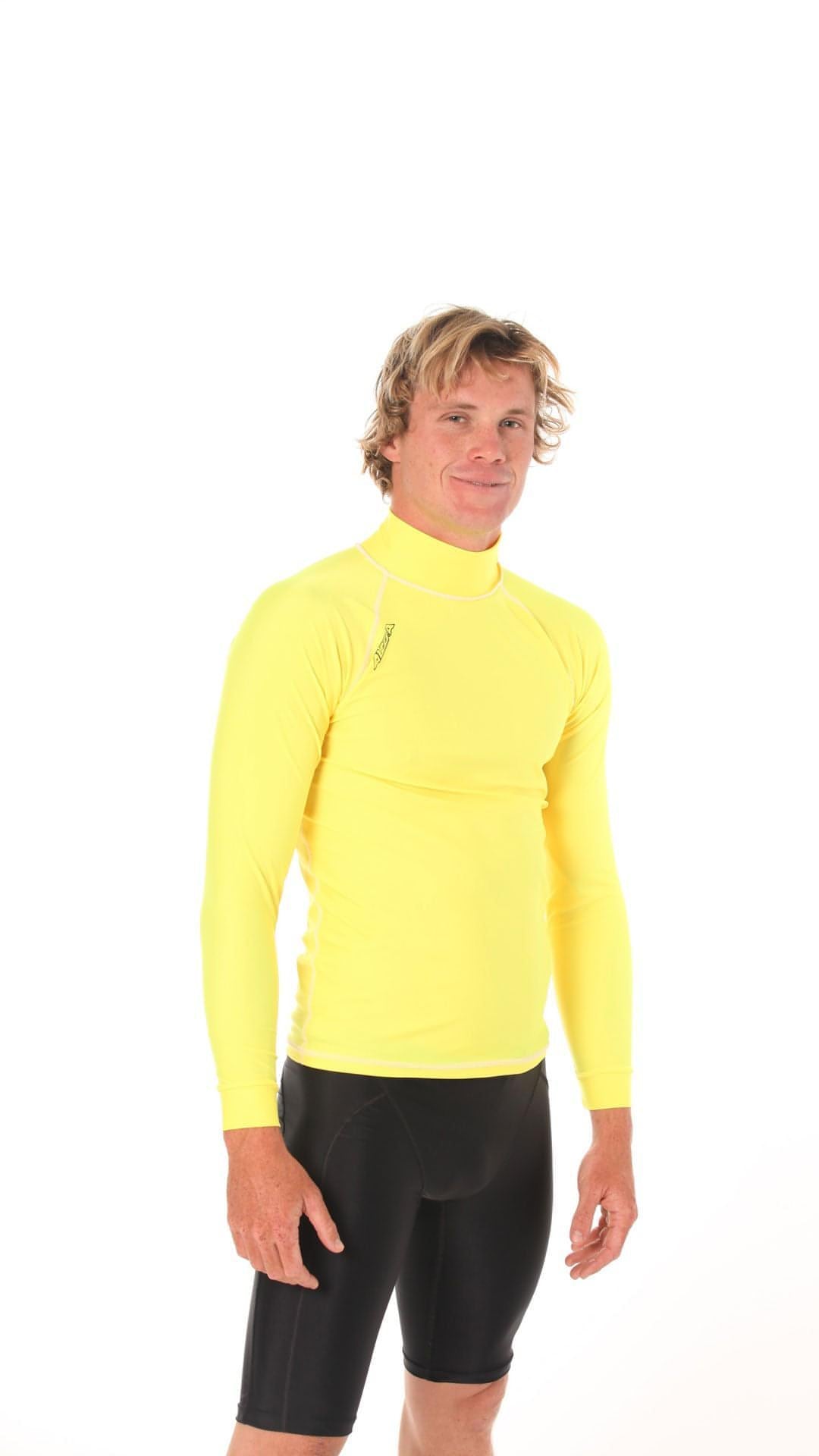Rashvest Long Sleeve Mens adult - yellow side