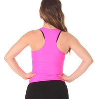 Rashvest singlet Racerback Womens Adult - pink back