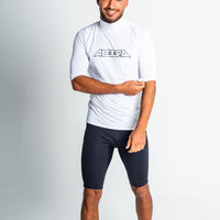 Rashvest Short Sleeve Mens adult - white active