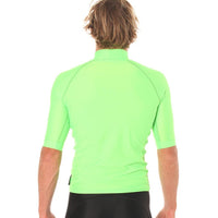 Rashvest Short Sleeve Mens adult - green back