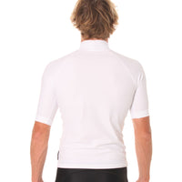 Rashvest Short Sleeve Mens adult - white back