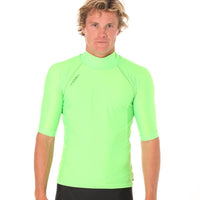 Rashvest Short Sleeve Mens adult - green front