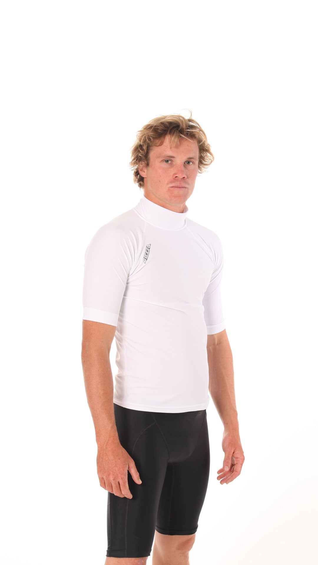 Rashvest Short Sleeve Mens adult - white side
