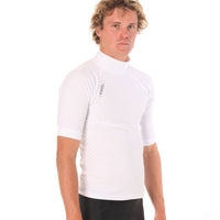 Rashvest Short Sleeve Mens adult - white side