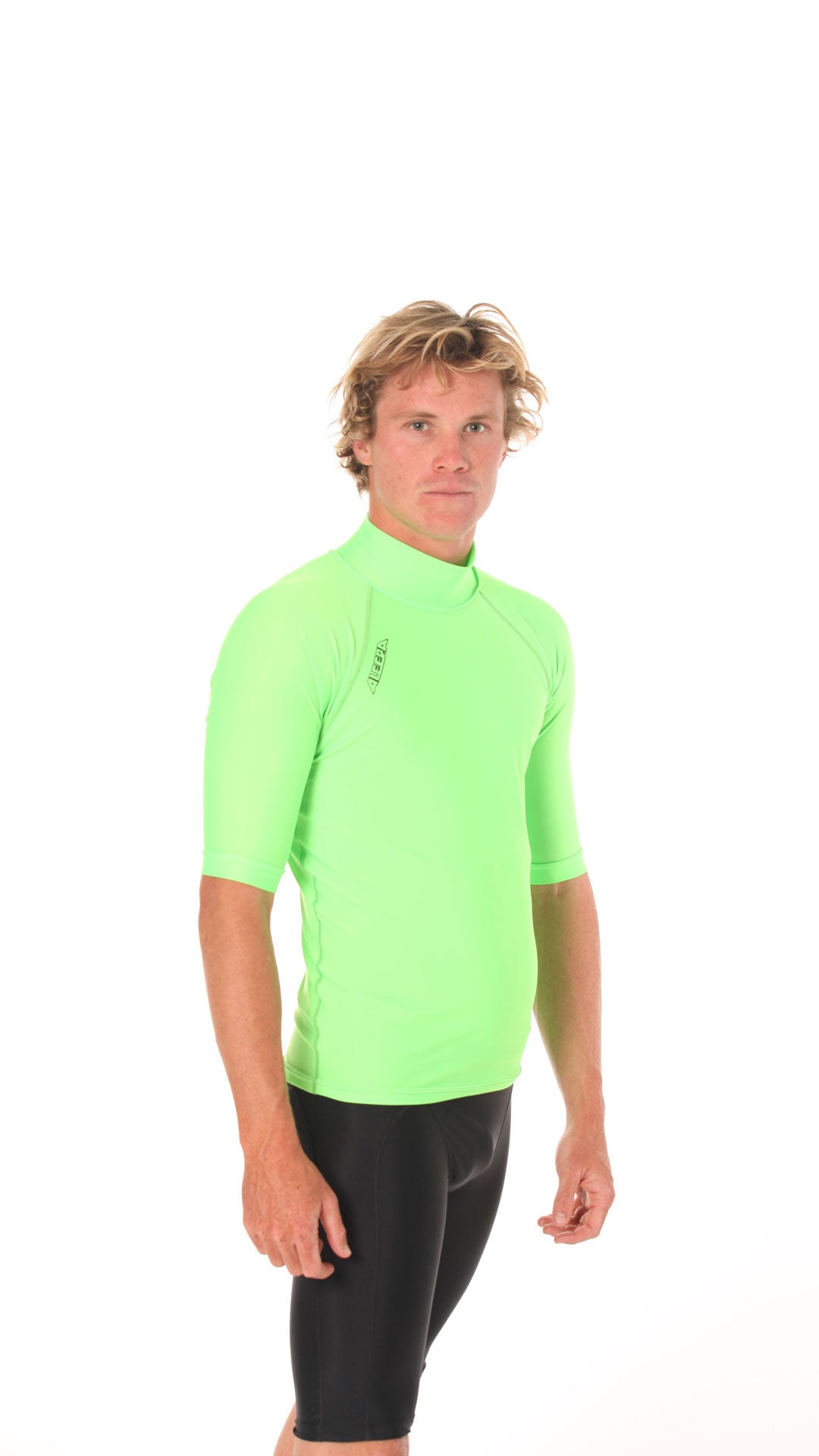 Rashvest Short Sleeve Mens adult - green side