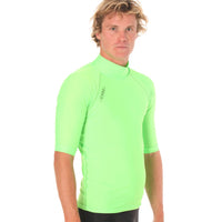 Rashvest Short Sleeve Mens adult - green side