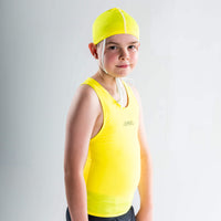 Surf Life Saving Cap - Boys Kids Youth Yellow front