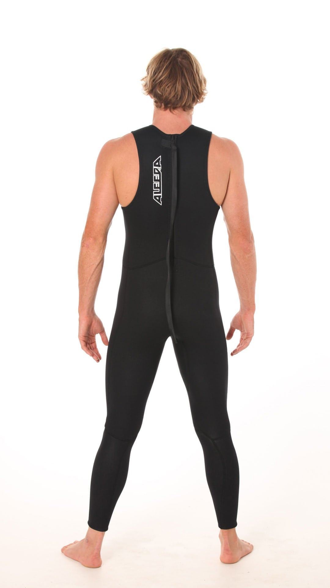 Wetsuit Long John, 2mm, Mens, Adult - back