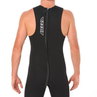 Wetsuit Short John, shortie, 2mm, Mens, Adult - back