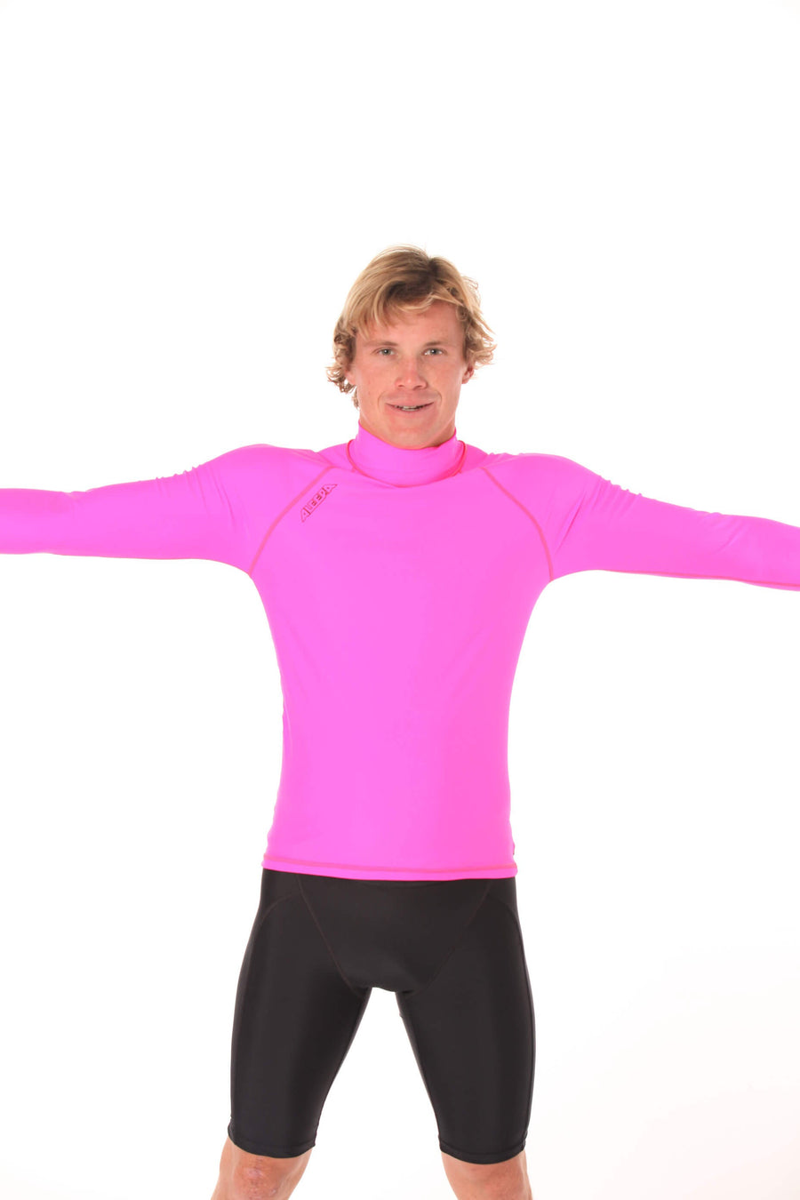 Rashvest Long Sleeve Mens adult - pink front