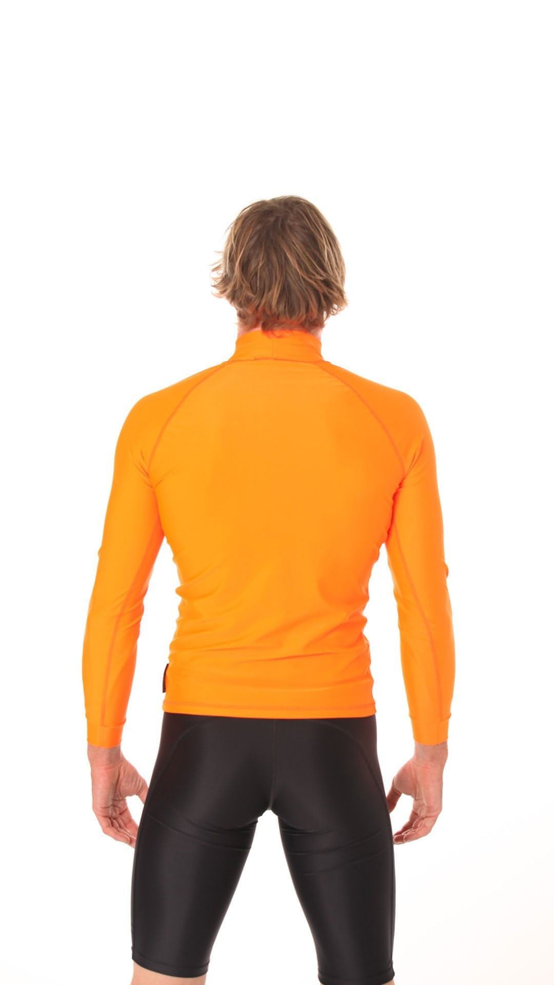 Rashvest Long Sleeve Mens adult - orange back