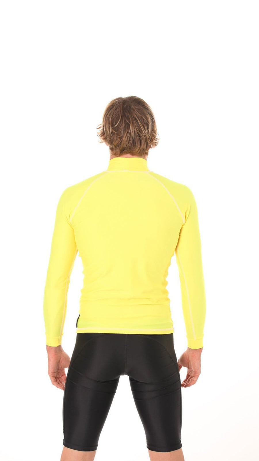 Rashvest Long Sleeve Mens adult - yellow back