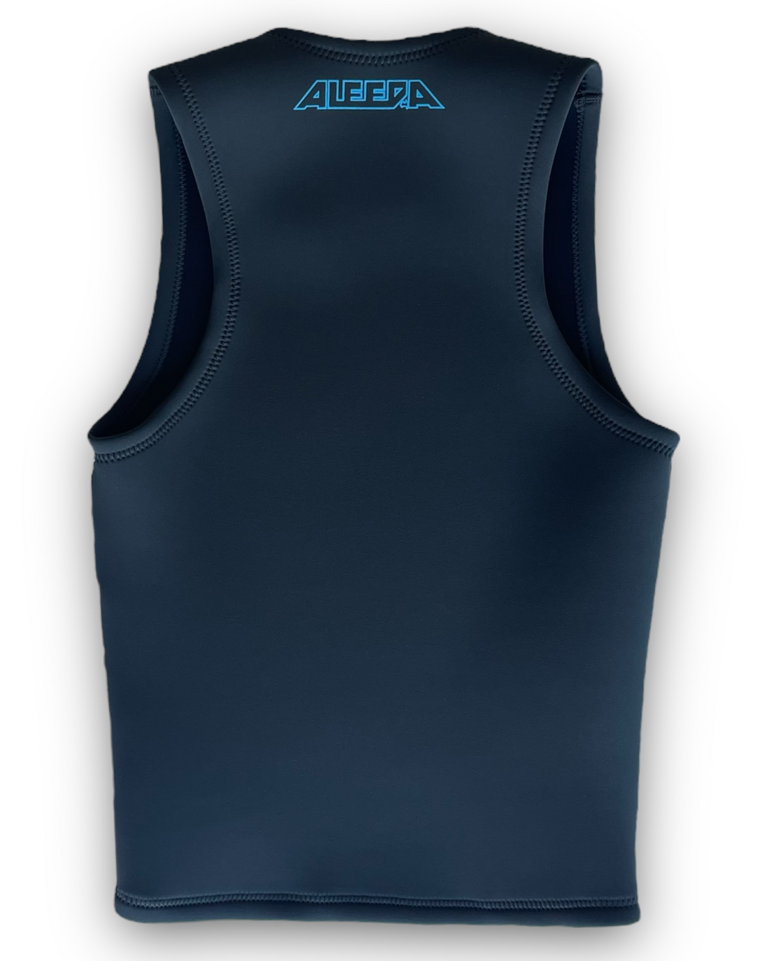 Wetsuit Singlet, Tank, 2mm, Mens, Adult , Charcoal - back flat lay