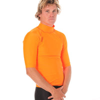 Rashvest Short Sleeve Mens adult - orange side