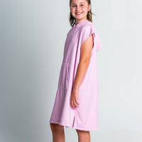 Hooded Towel Youth, Kids, Boys, Girls - pink side